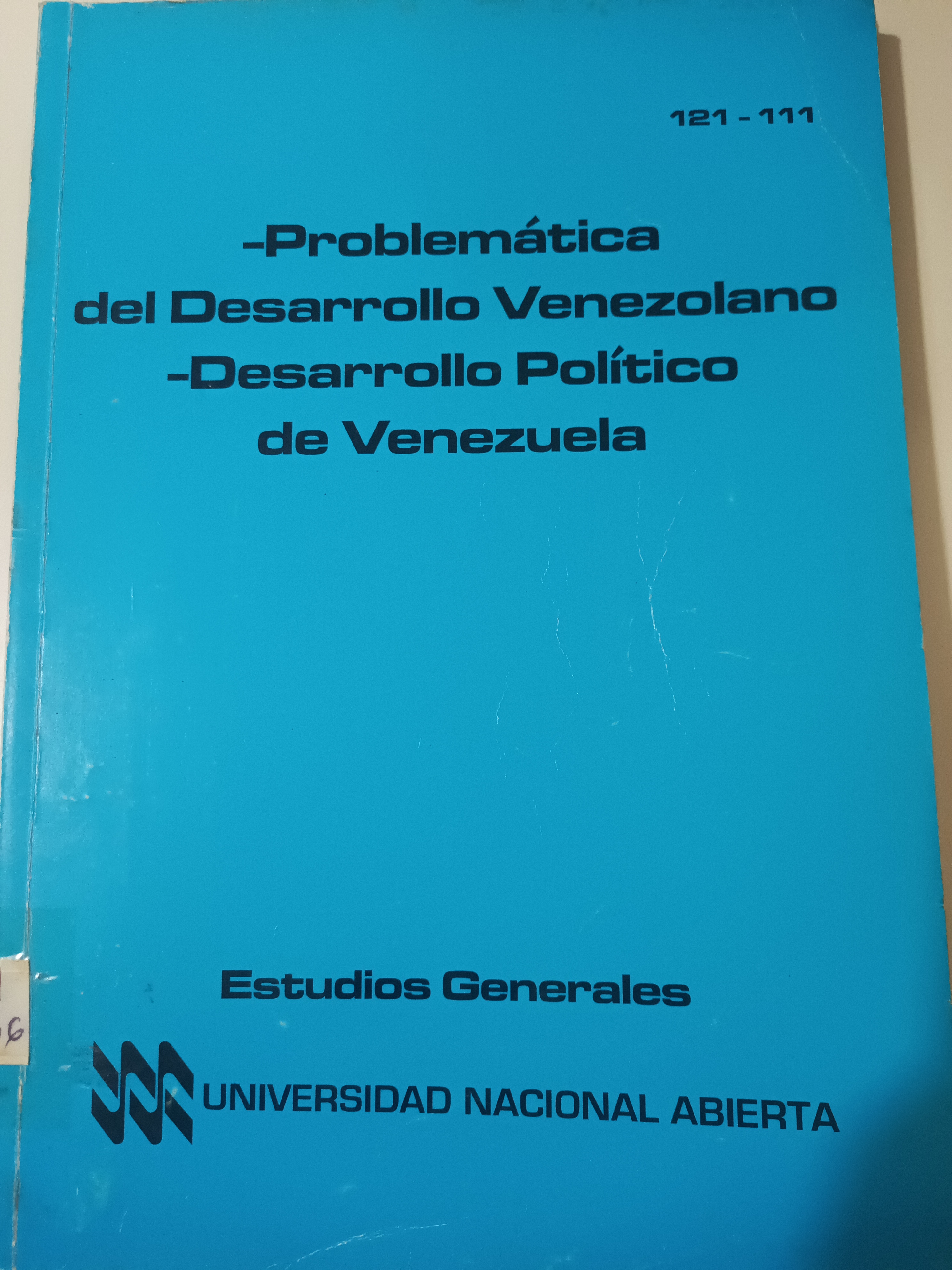 Portada de Problemática del Desarrollo Venezolano.  Selección de lecturas