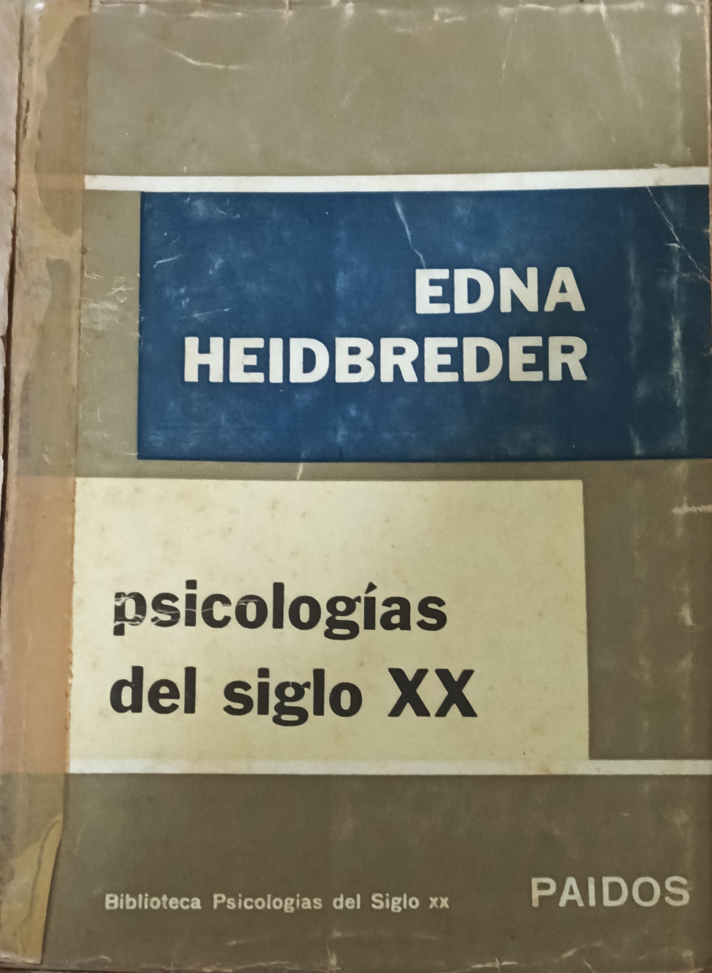 Portada de Psicologías del siglo XX