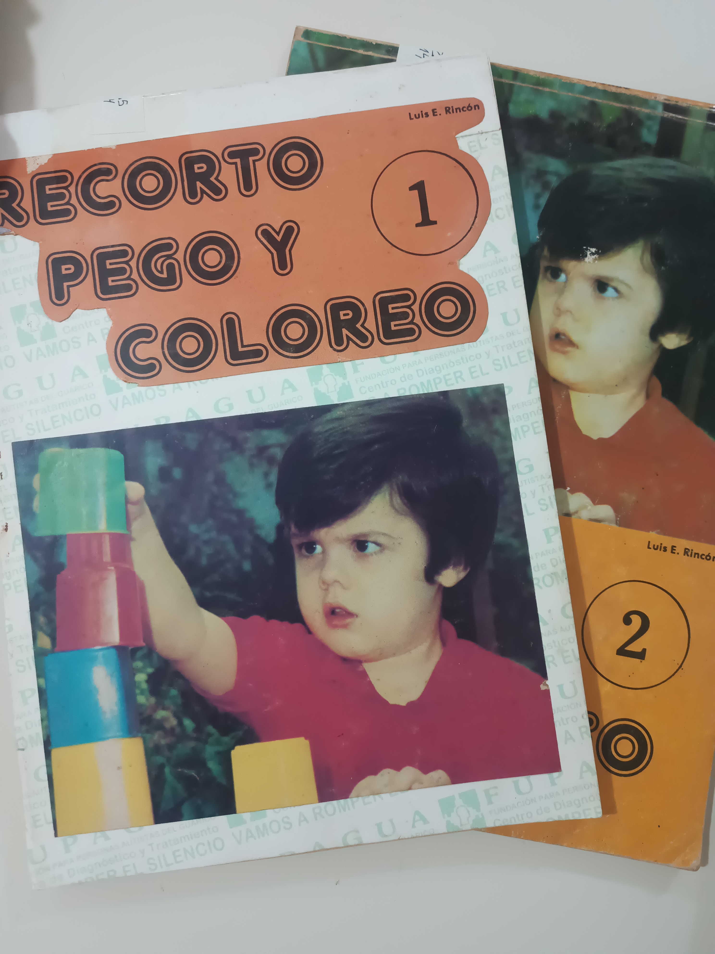 Portada de Recorto pego y  coloreo