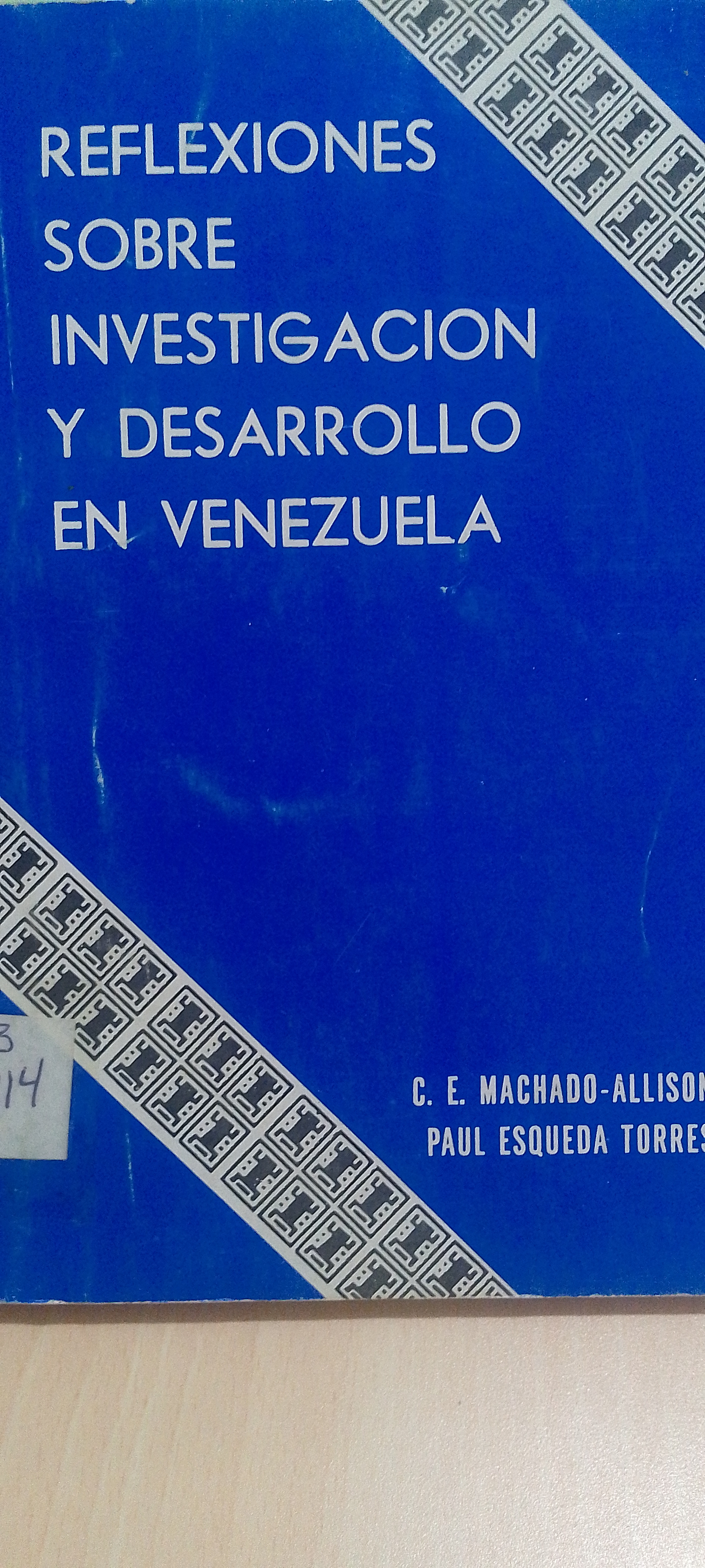 Portada de Reflexiones sobre investigación y desarrollo en Venezuela