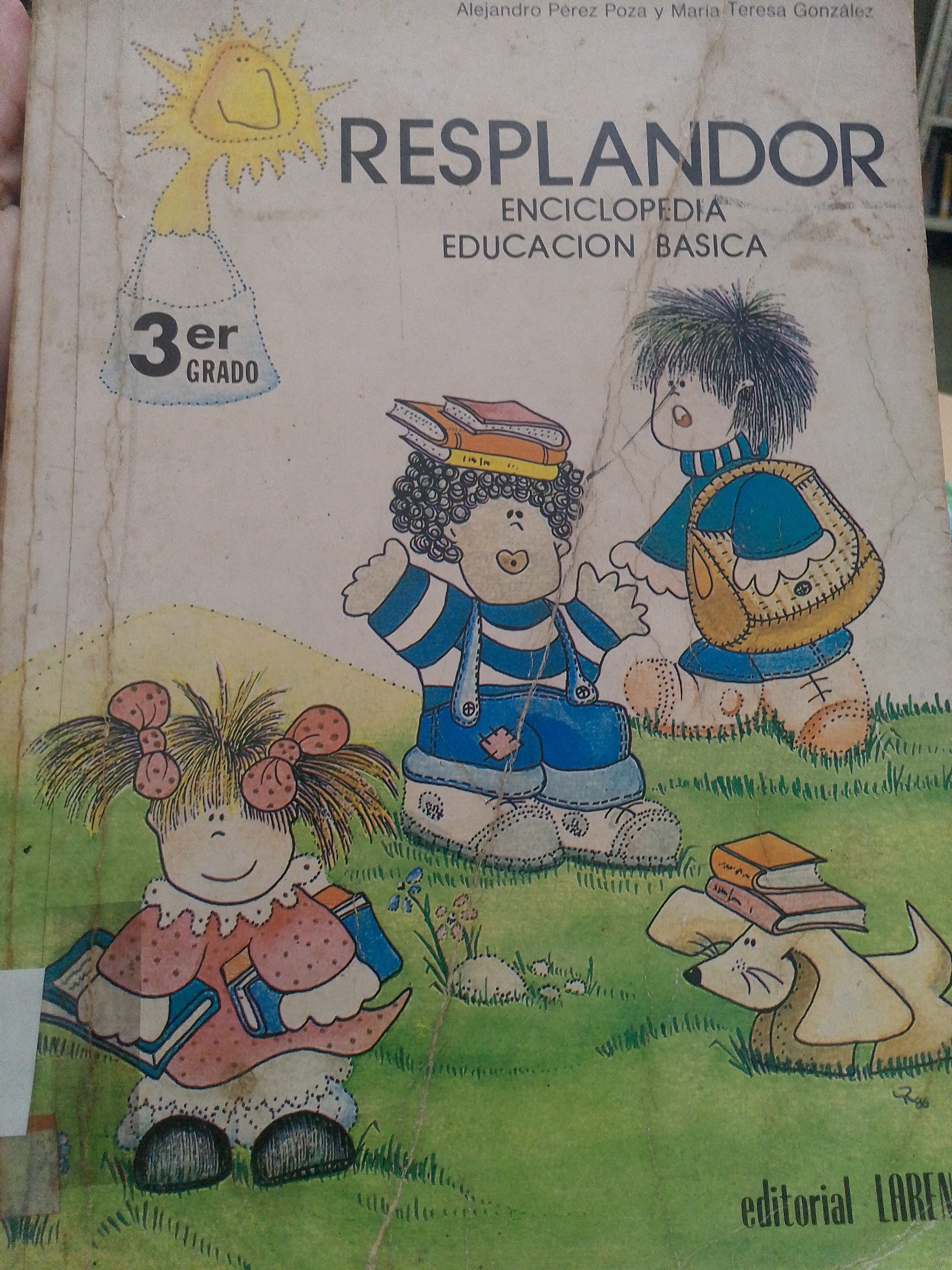 Portada de Resplandor enciclopedia 3er grado 