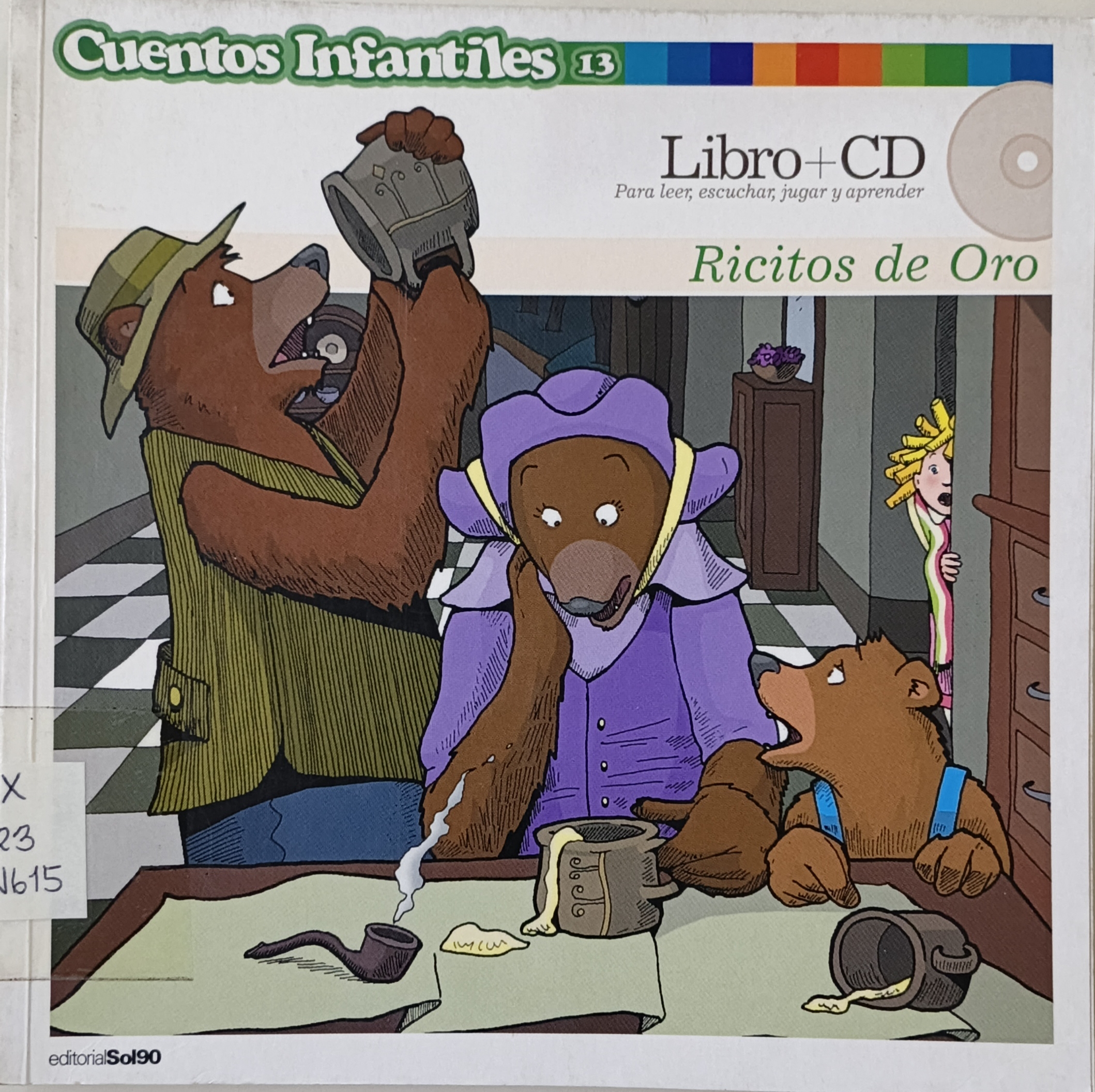 Portada de Ricitos de Oro