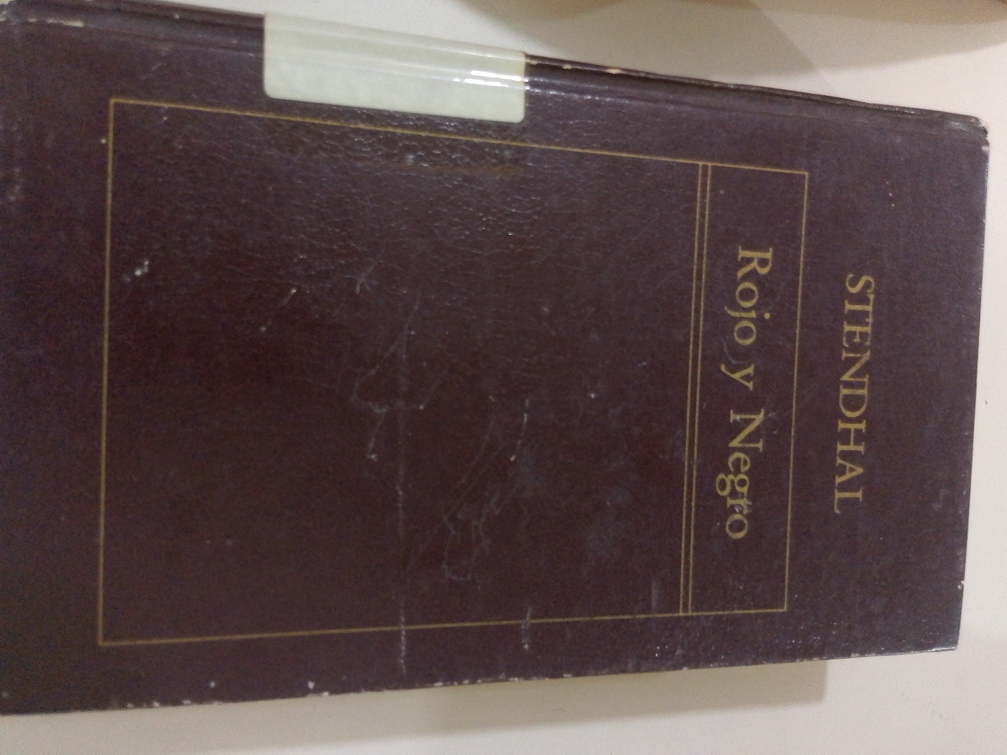 Portada de Rojo y negro