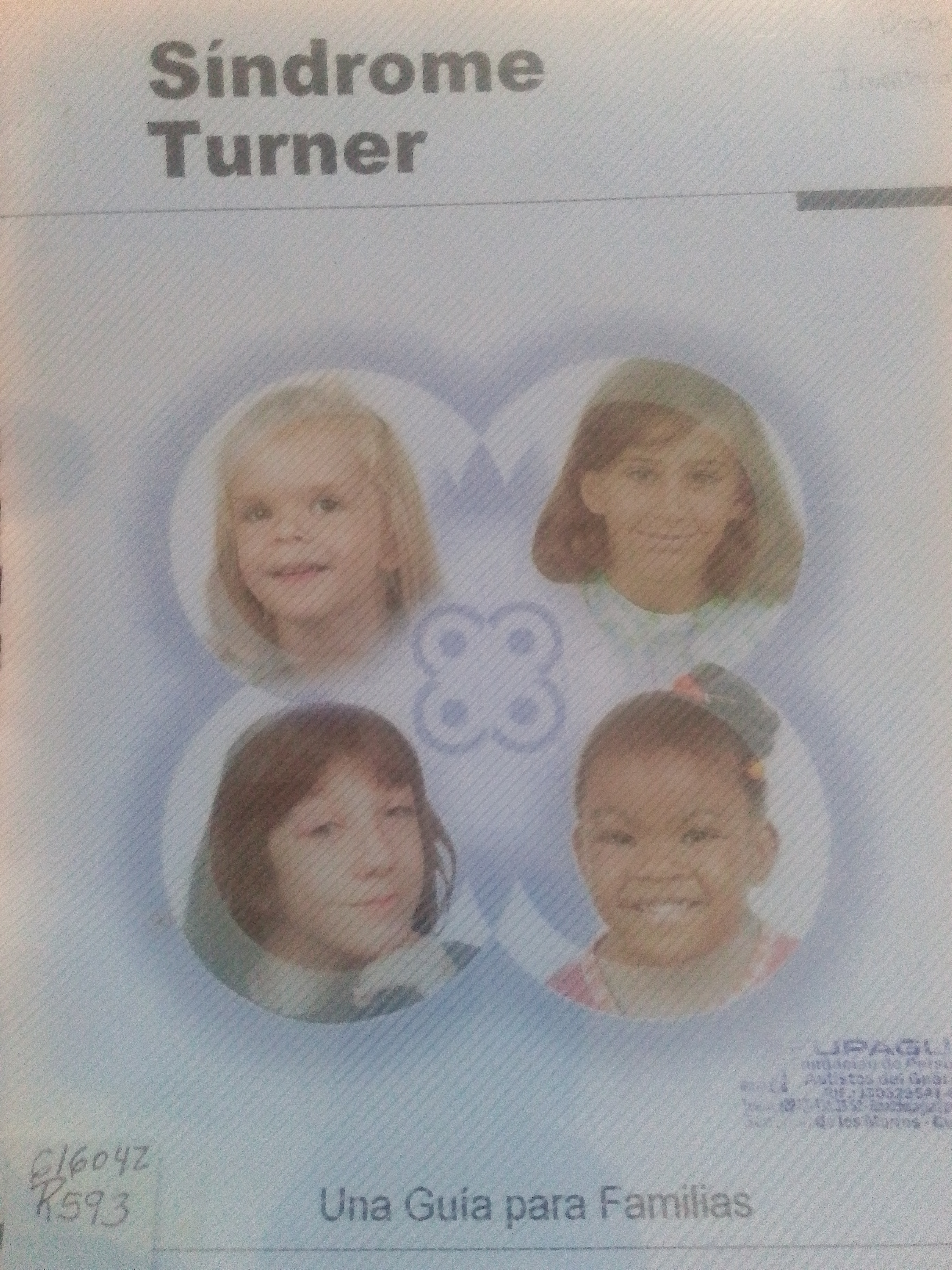 Portada de Síndrome Turner. Una guía para las familias