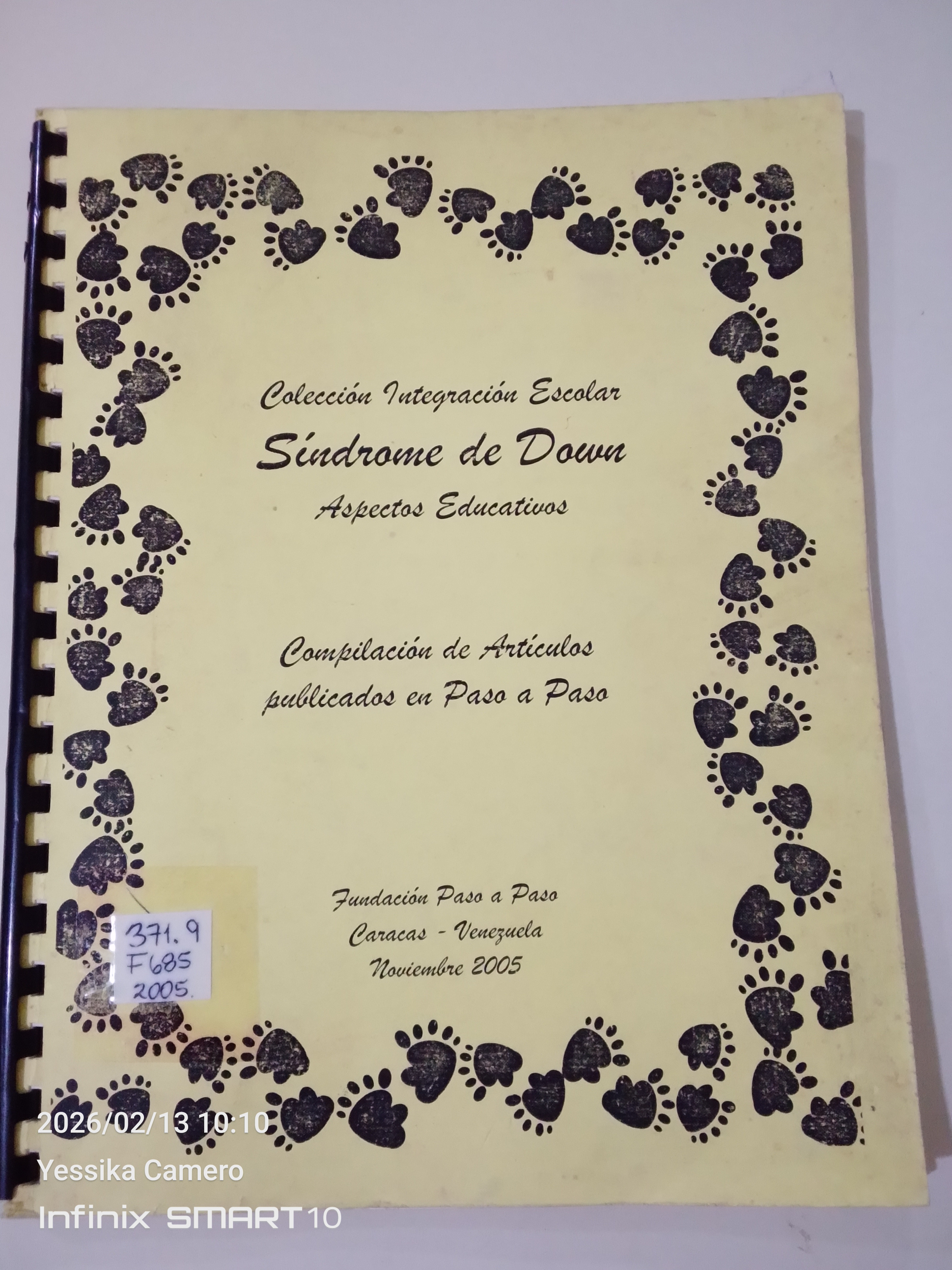 Portada de Síndrome de Donw.  Aspectos Educativos