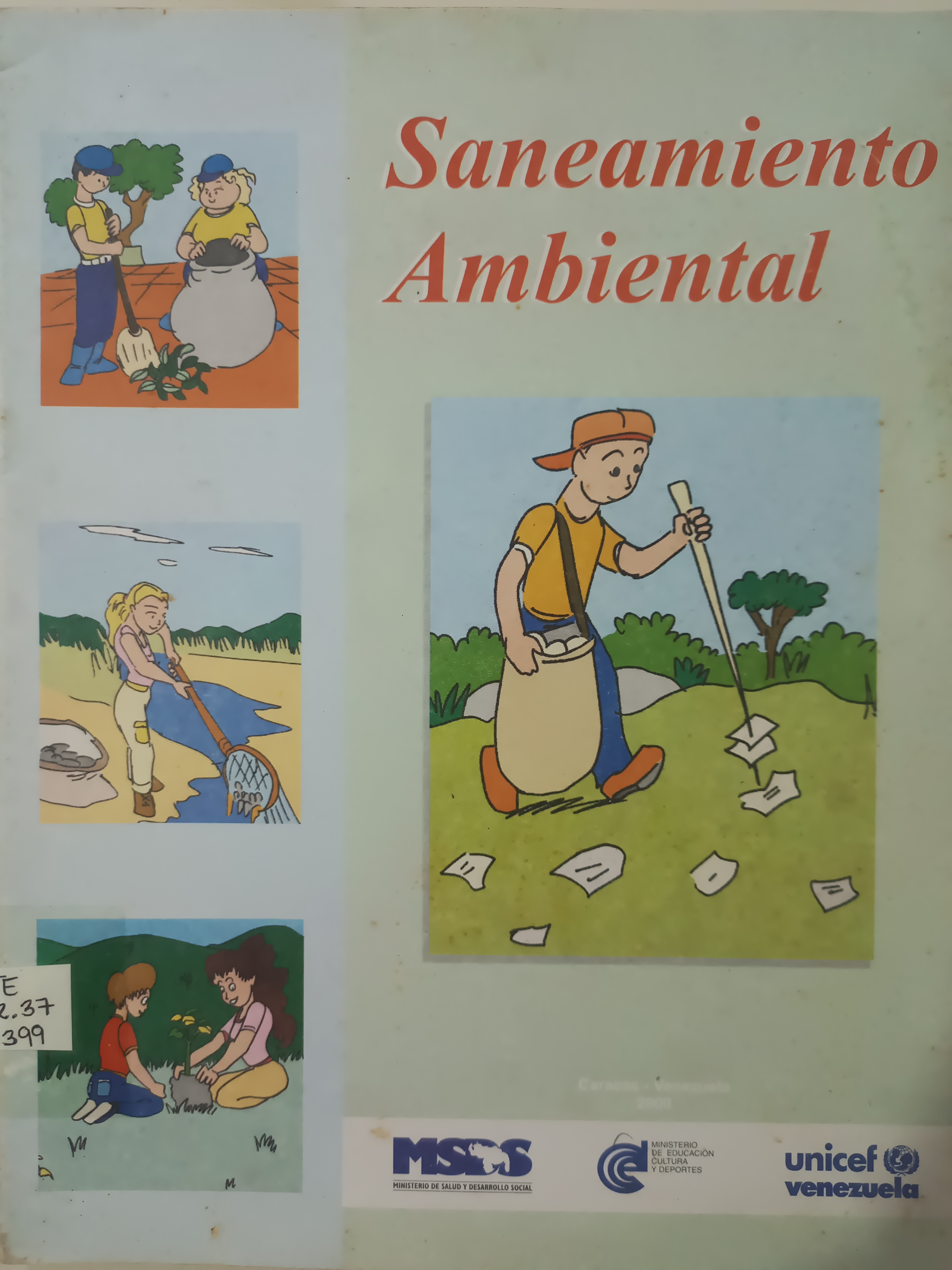 Portada de Saneamiento ambiental
