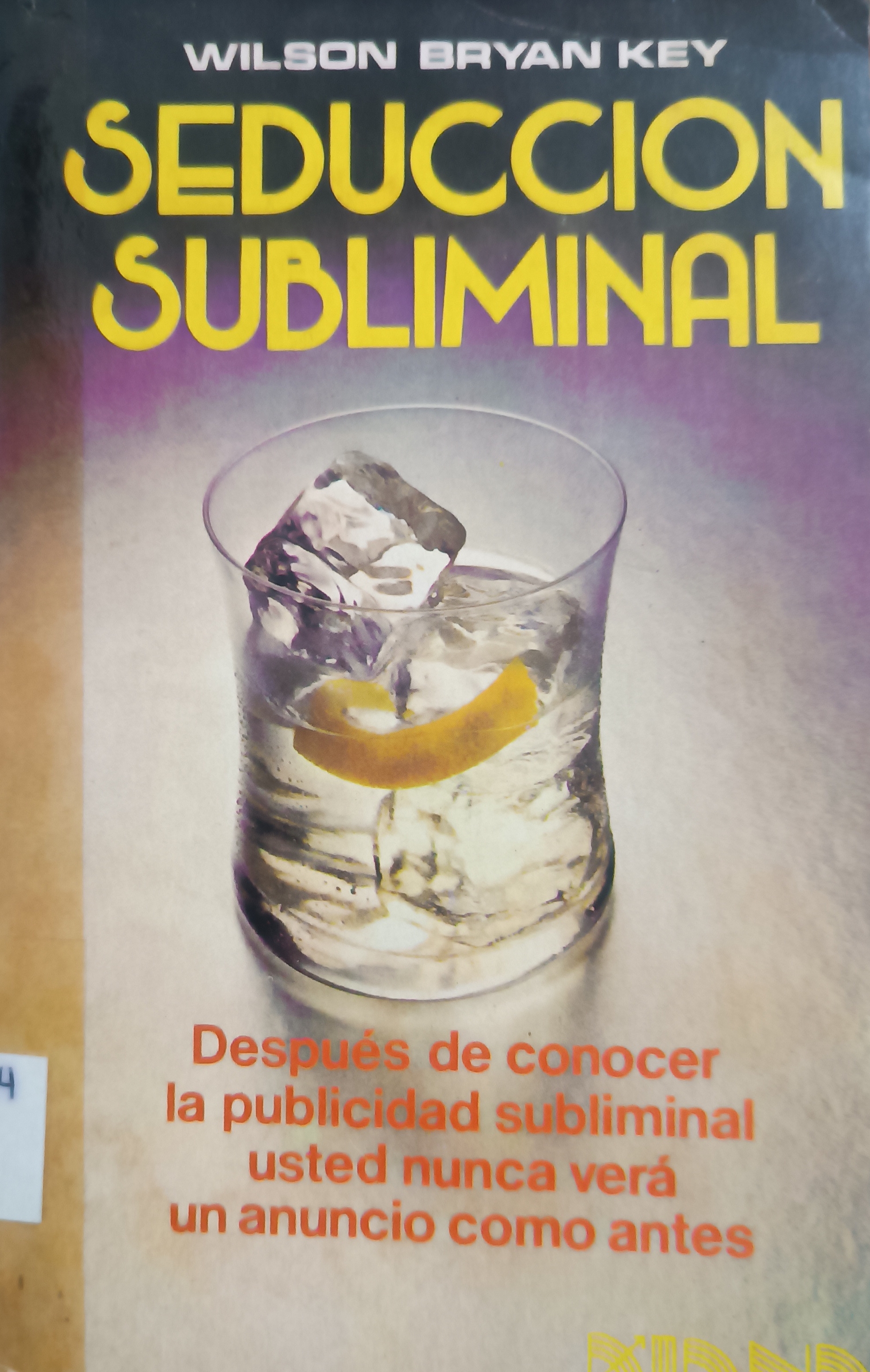 Portada de Seducción Subliminal