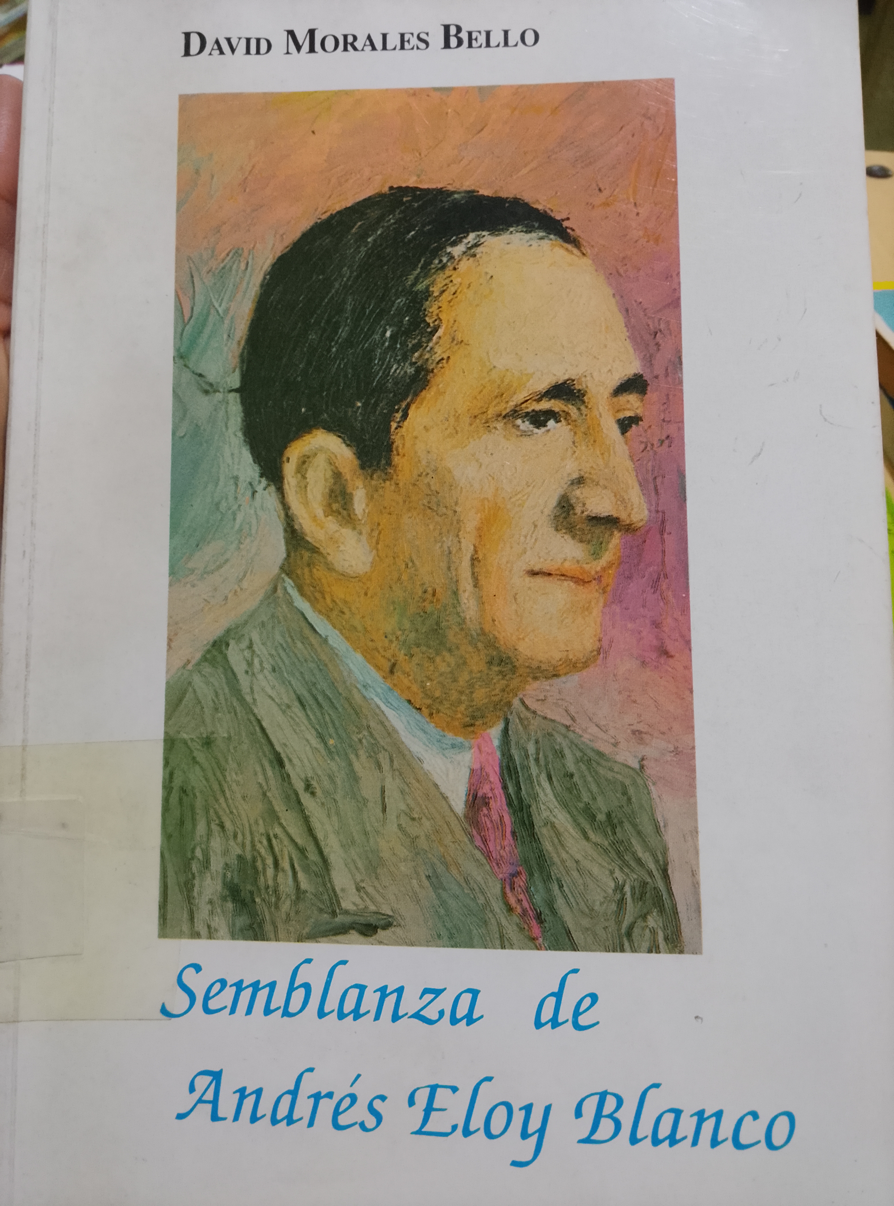 Portada de Semblanza de Andrés Eloy Blanco