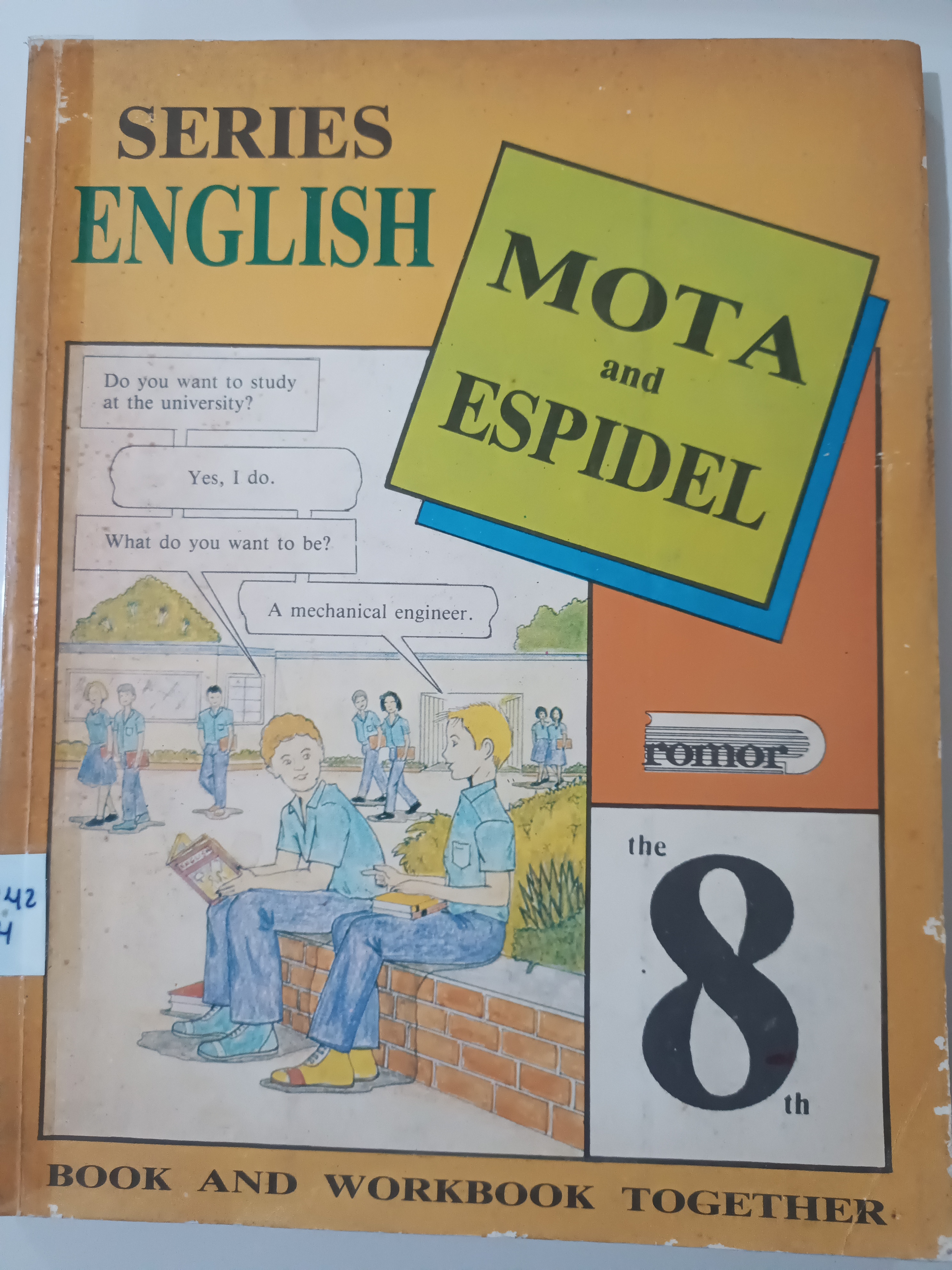 Portada de Series English the 8th. Book and Workbook together