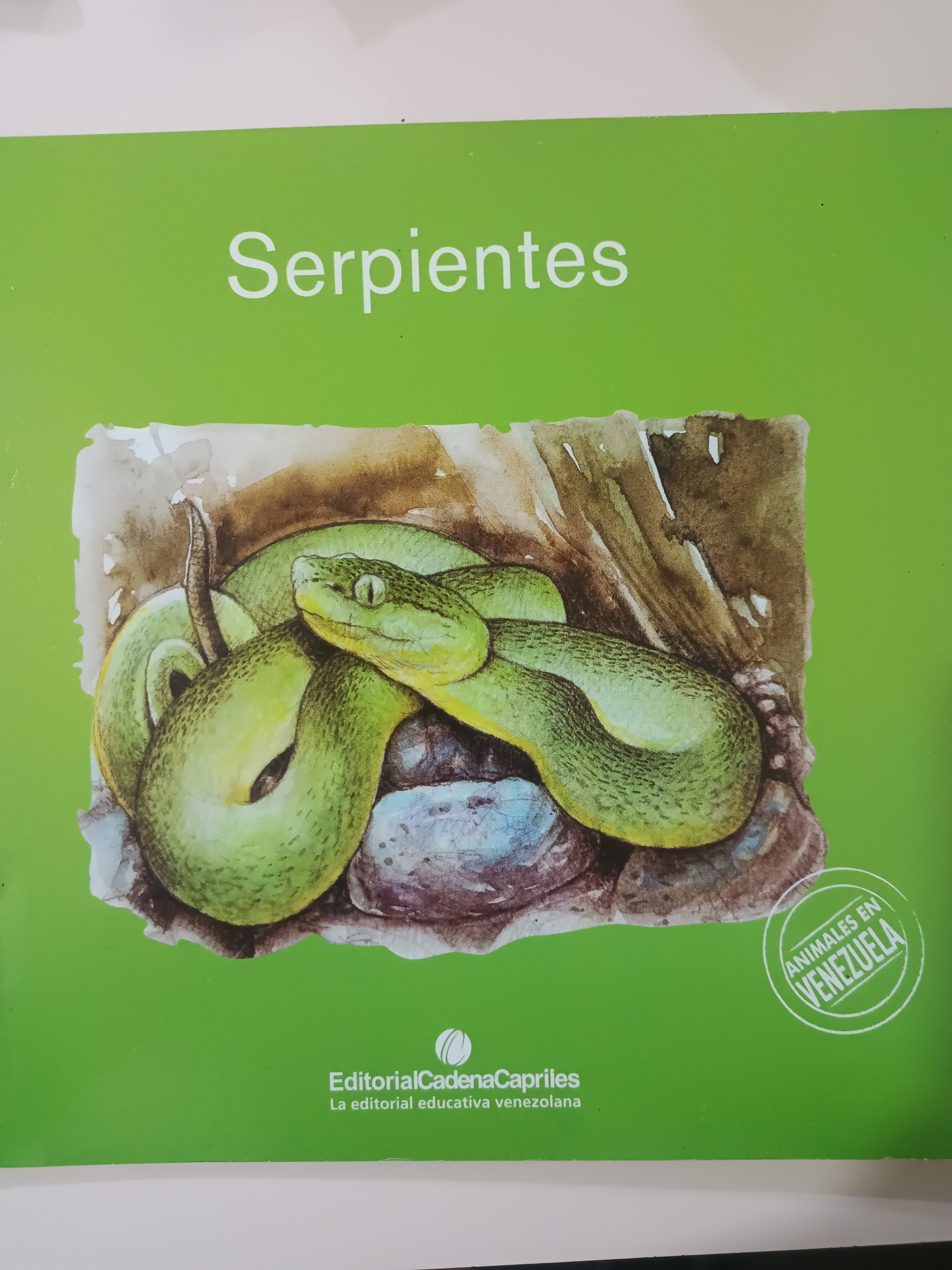 Portada de Serpientes