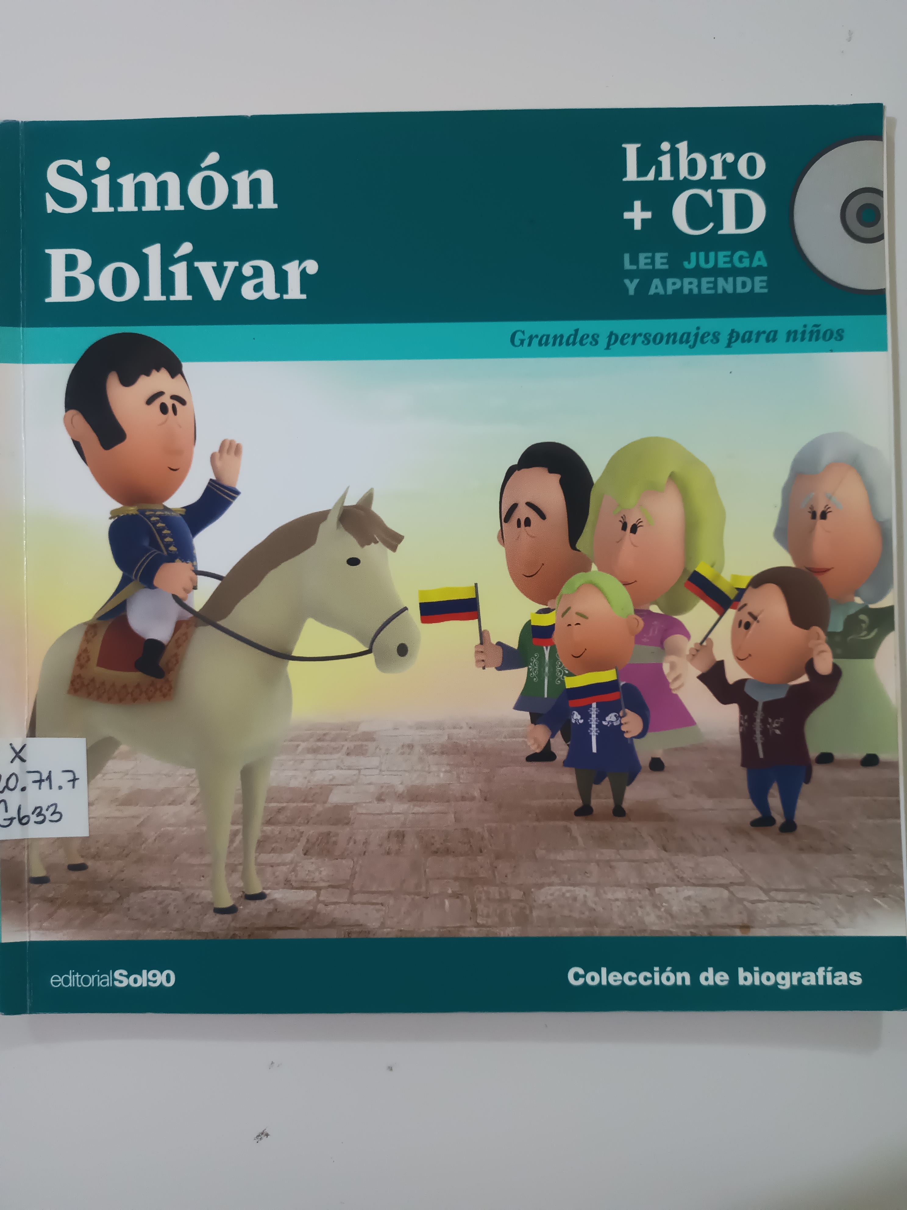 Portada de Simón Bolívar 