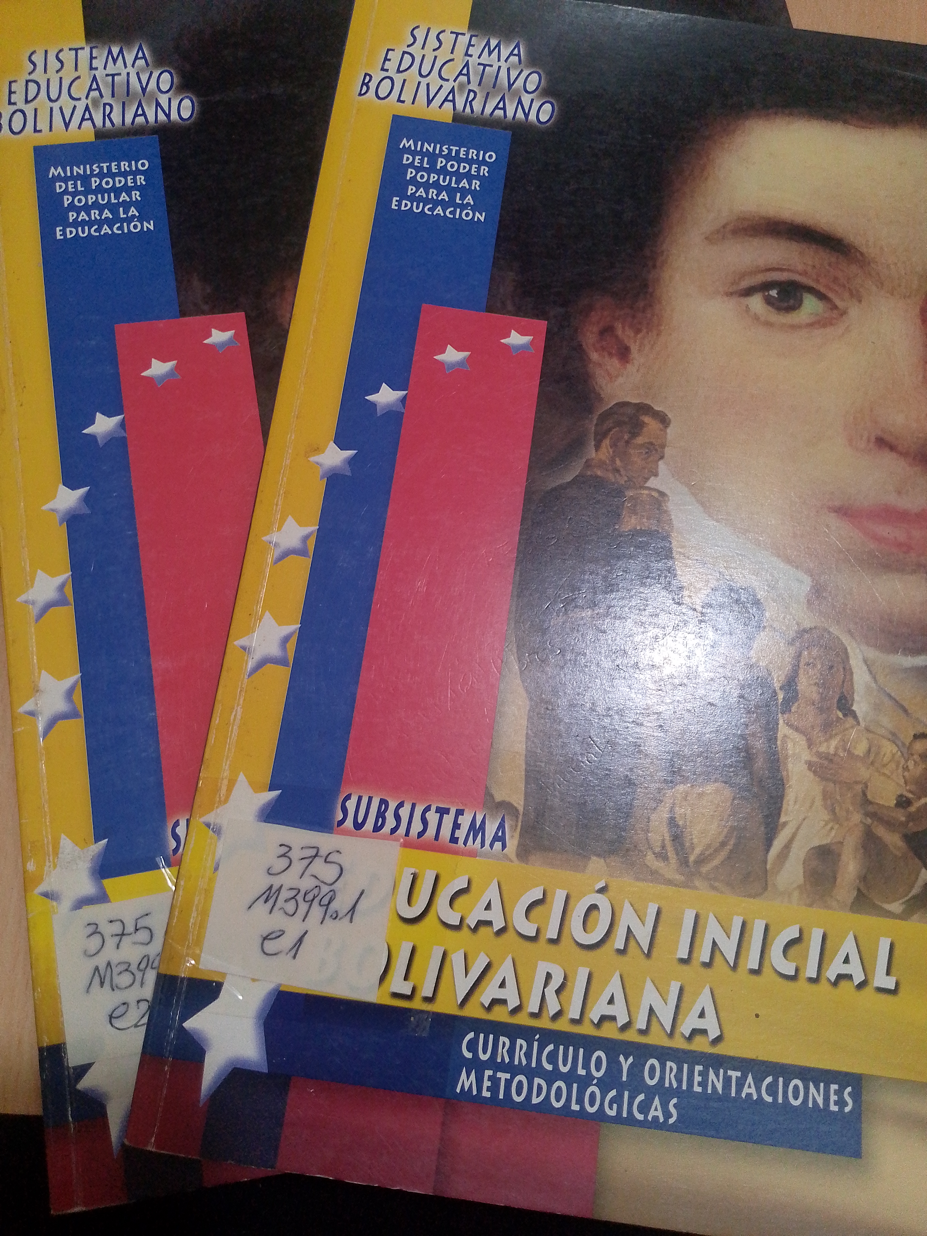 Portada de Subsistema Educación inicial bolivariana: Currículo y orientaciones metodológicas
