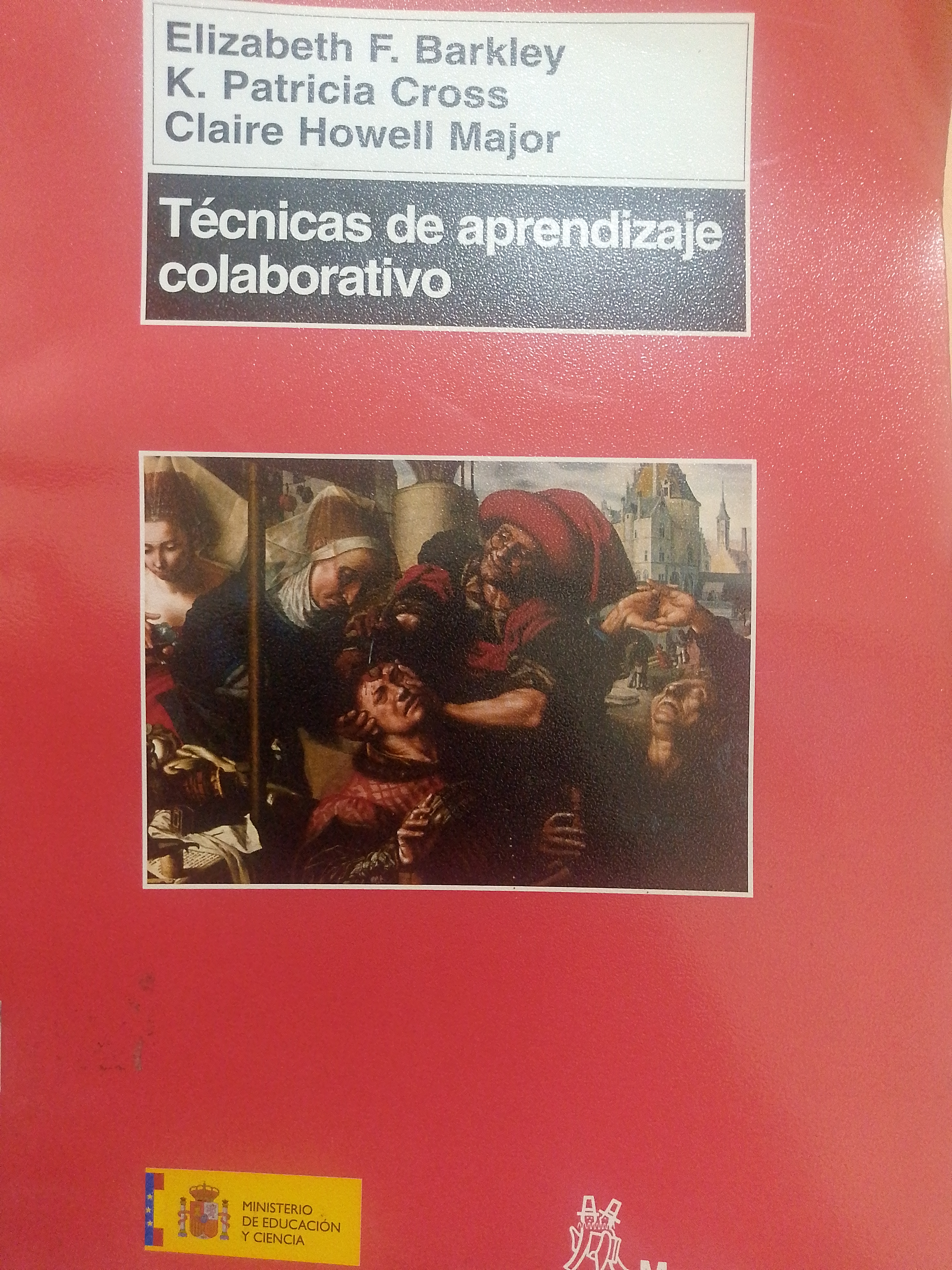 Portada de Técnicas de aprendizaje colaborativo.  Manual para el profesorado universitario