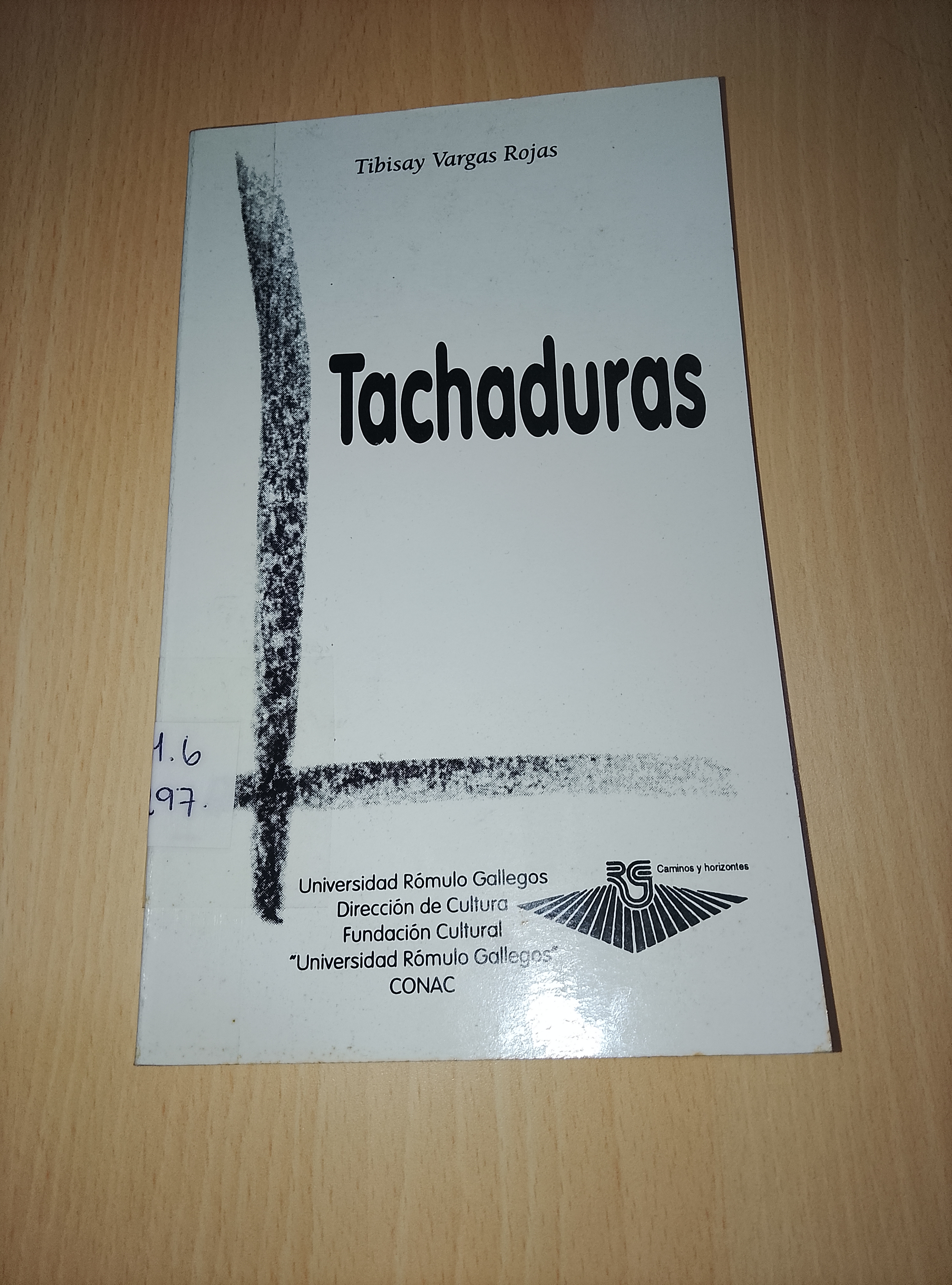 Portada de Tachaduras