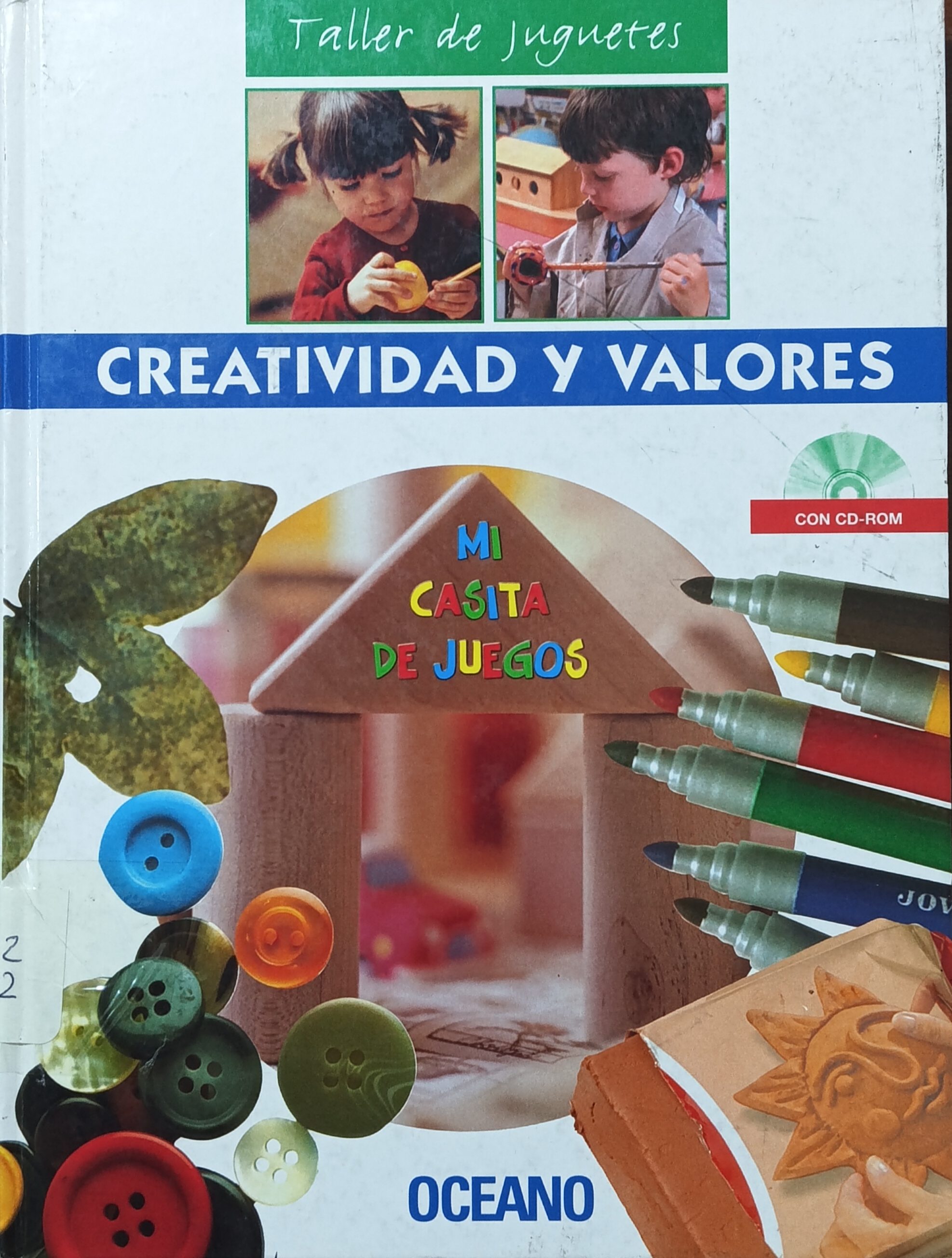 Portada de Taller juguetes creatividad y valores