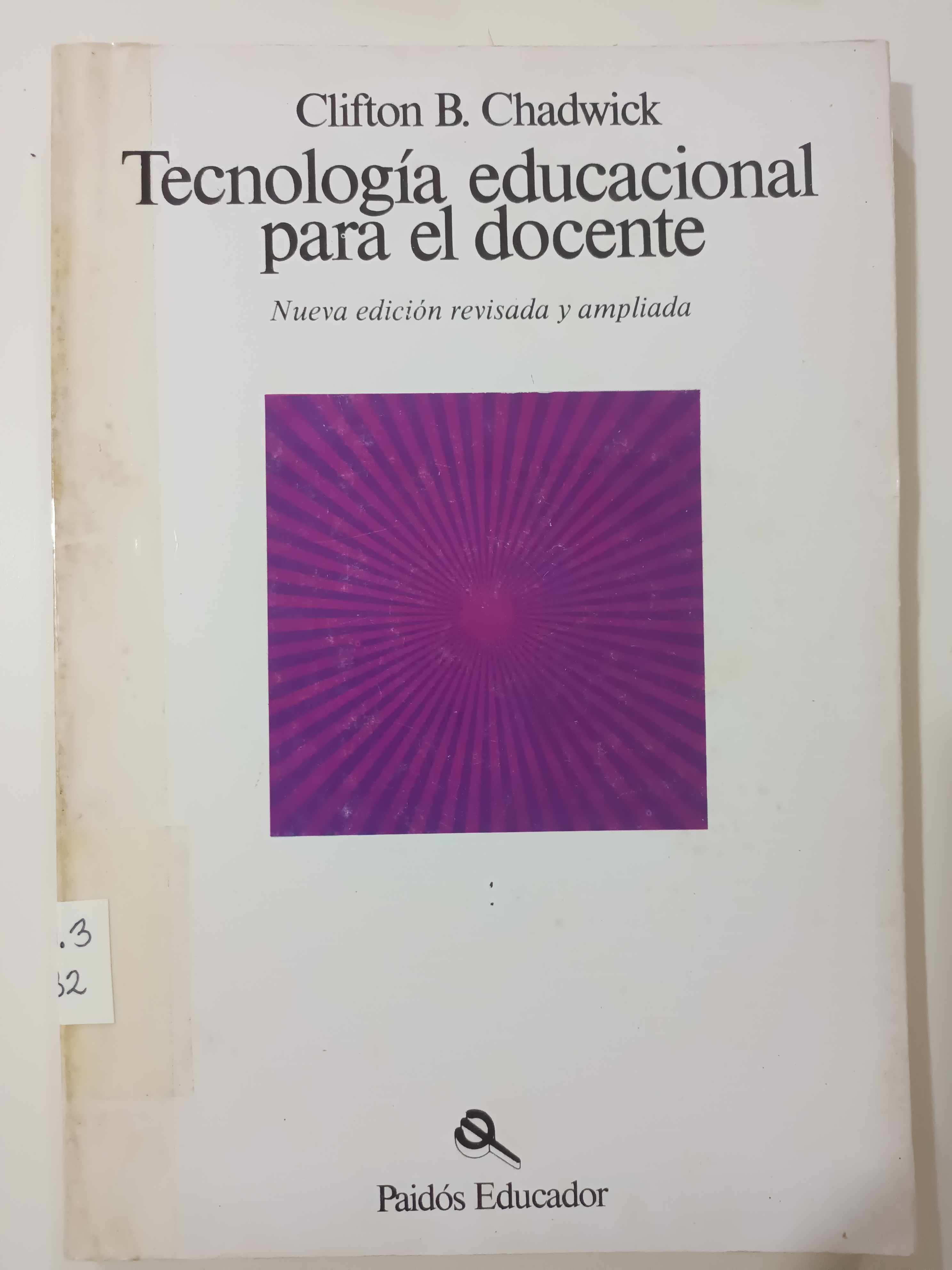 Portada de Tecnología educacional para el docente