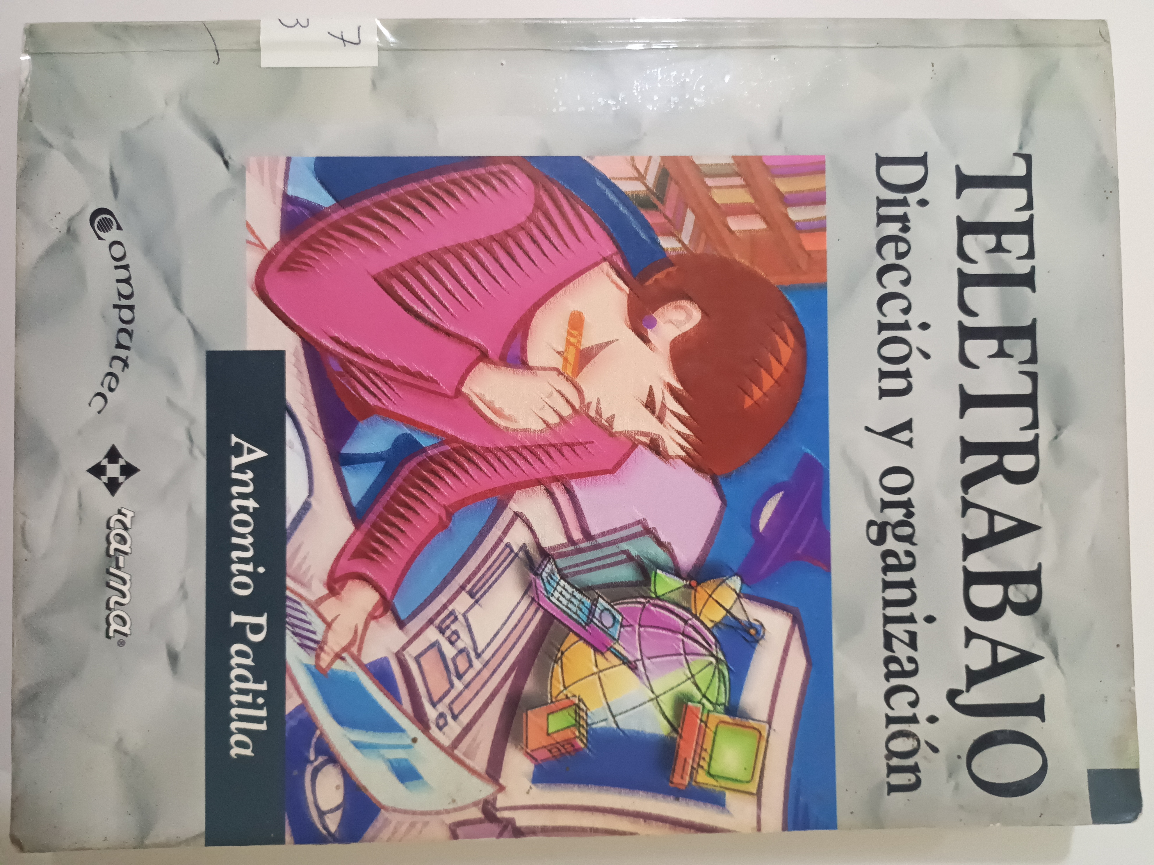 Portada de Teletrabajo. Dirección y organización 