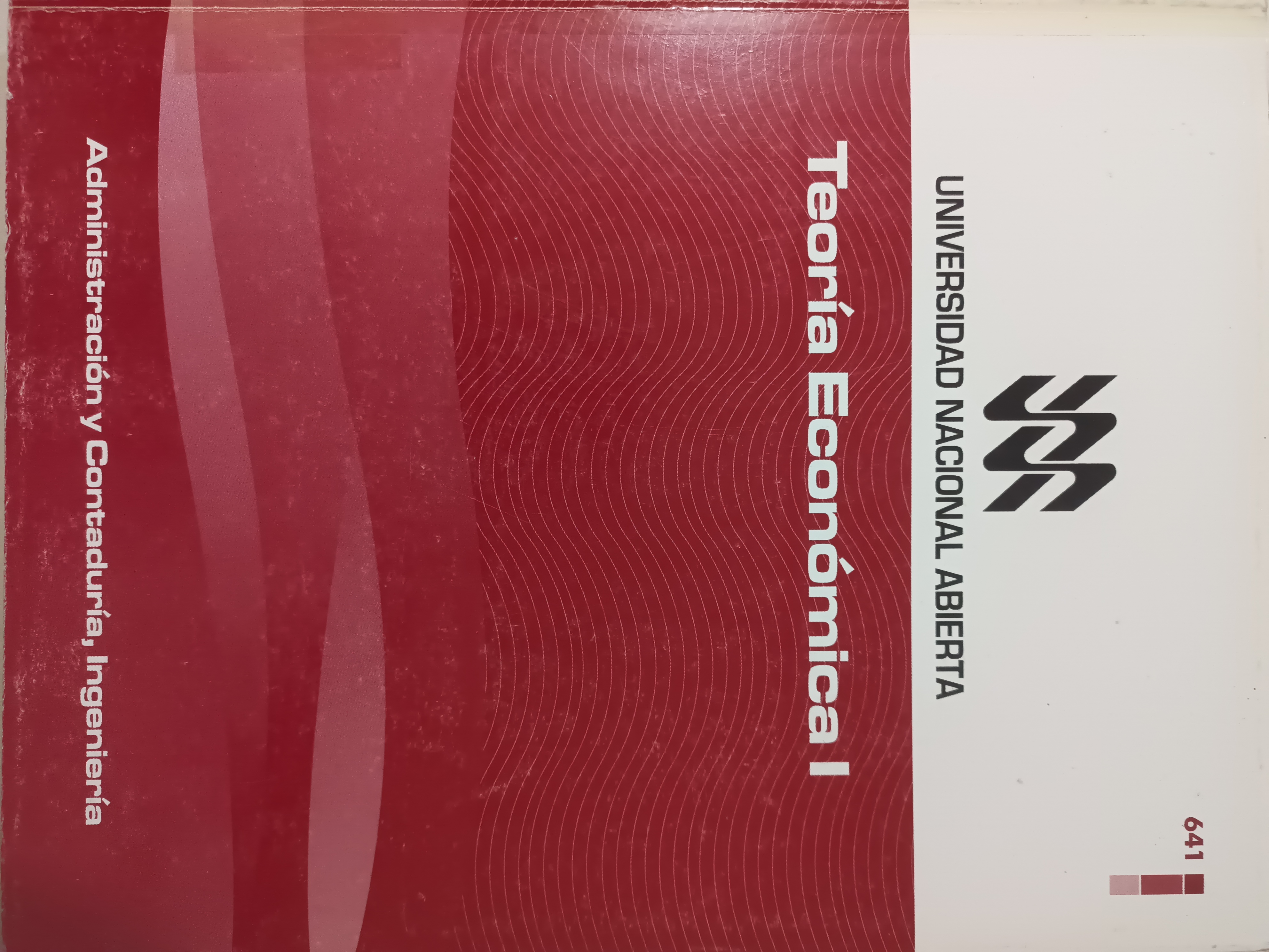 Portada de Teoría Económica I 