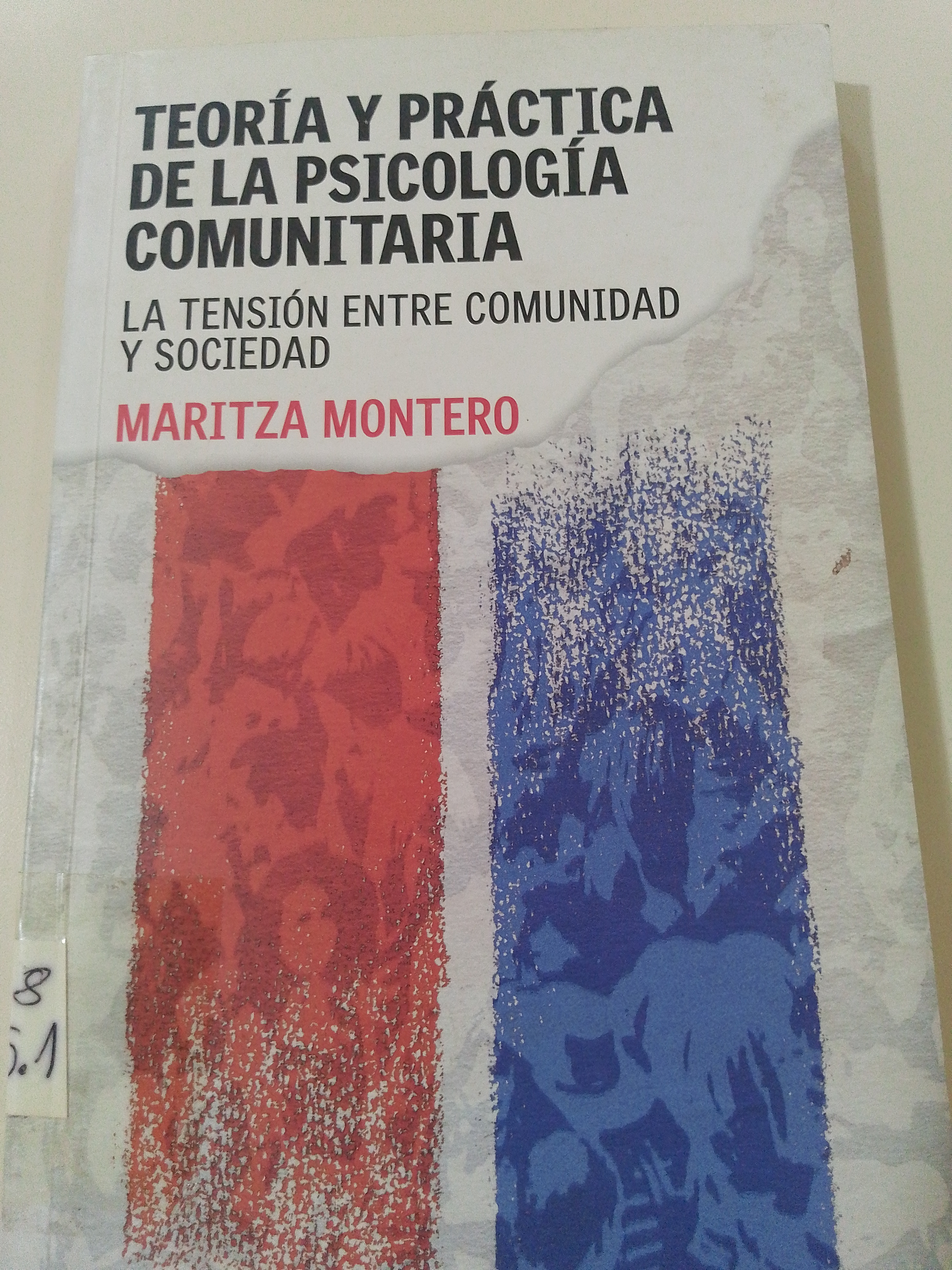 Portada de Teoría y práctica de la psicología comunitaria. La tensión entre comunidad y sociedad
