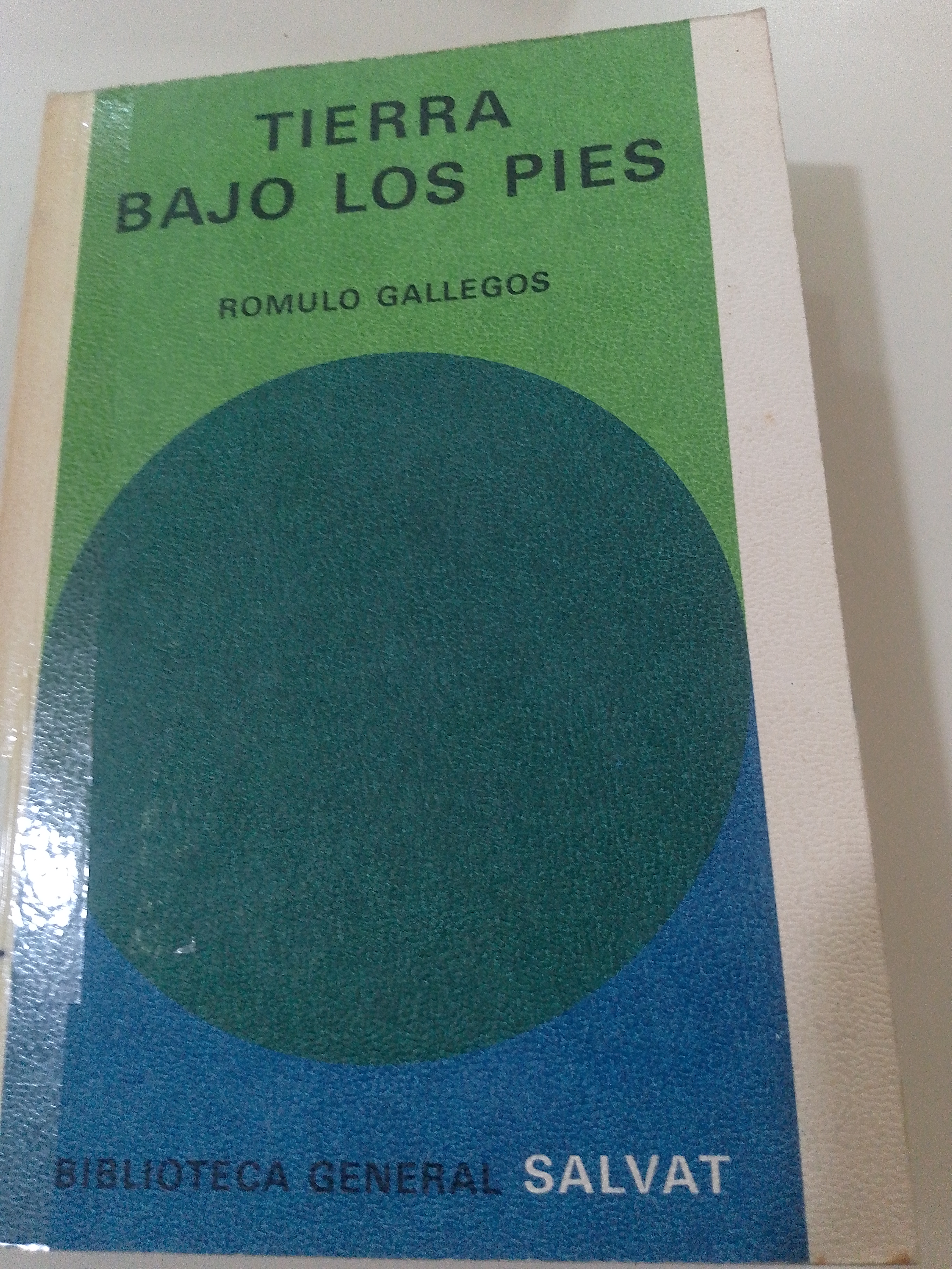 Portada de Tierra bajo los pies