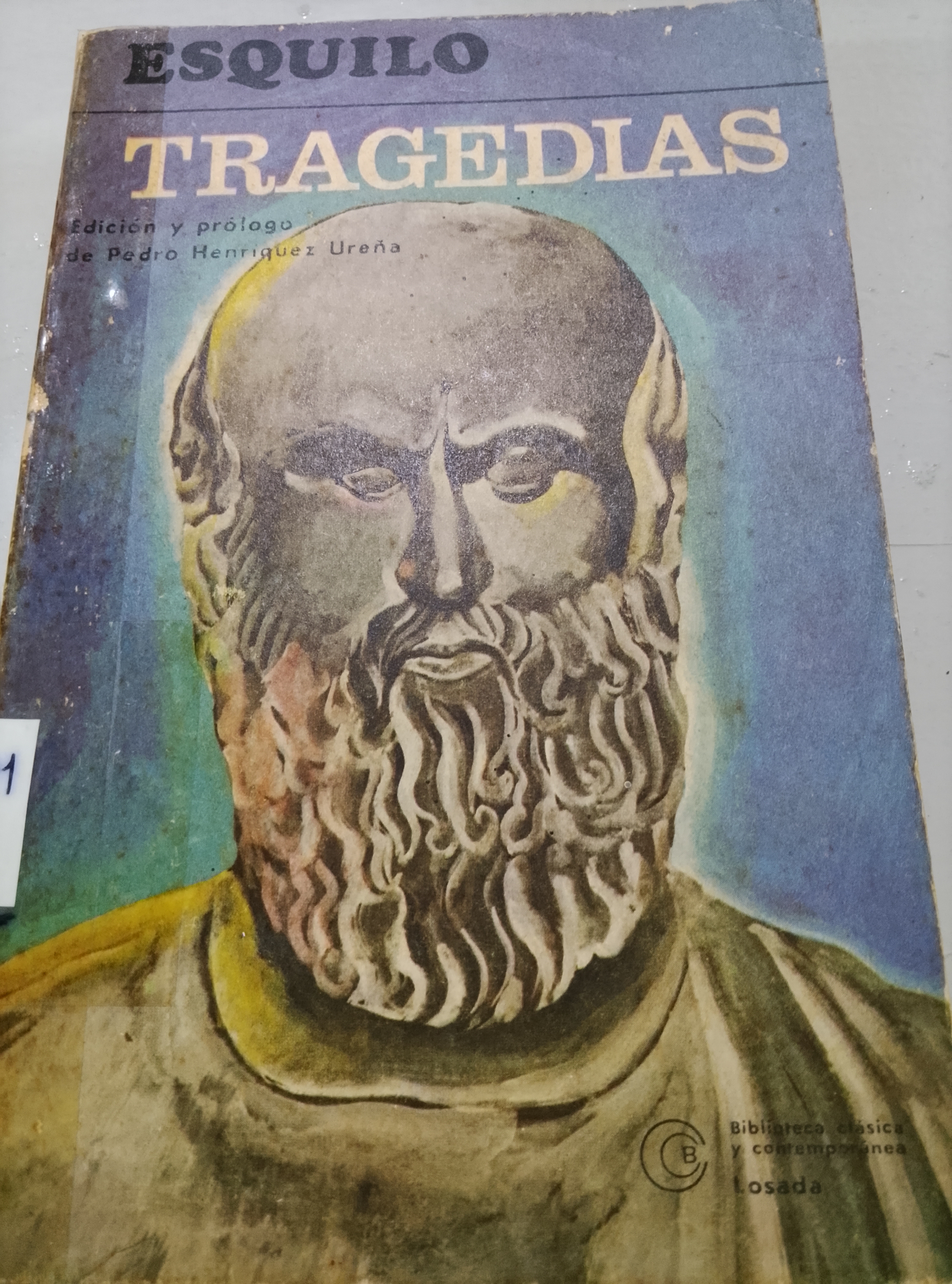 Portada de Tragedias