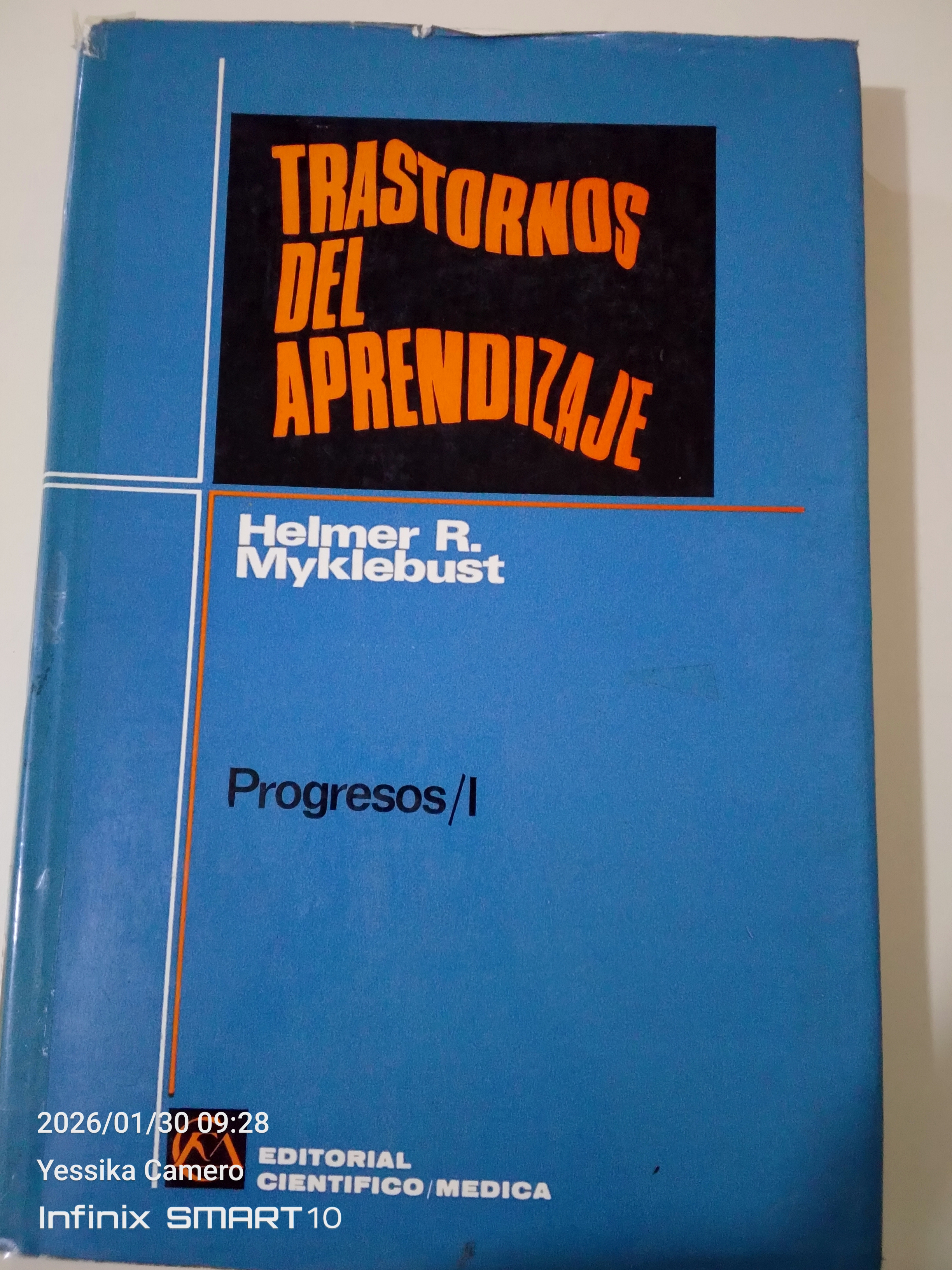 Portada de Trastornos del Aprendizaje