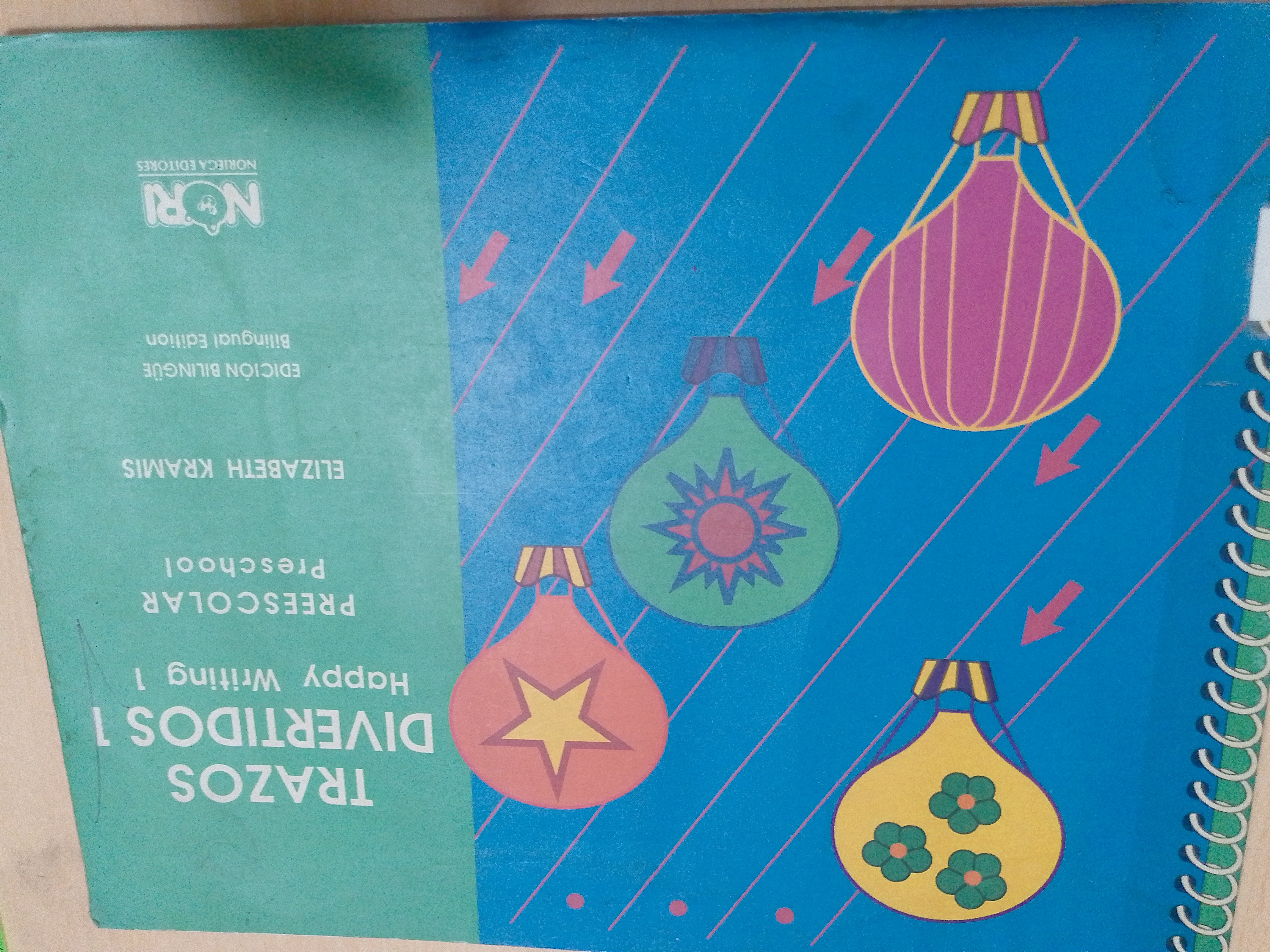 Portada de Trazos divertidos 1 preescolar