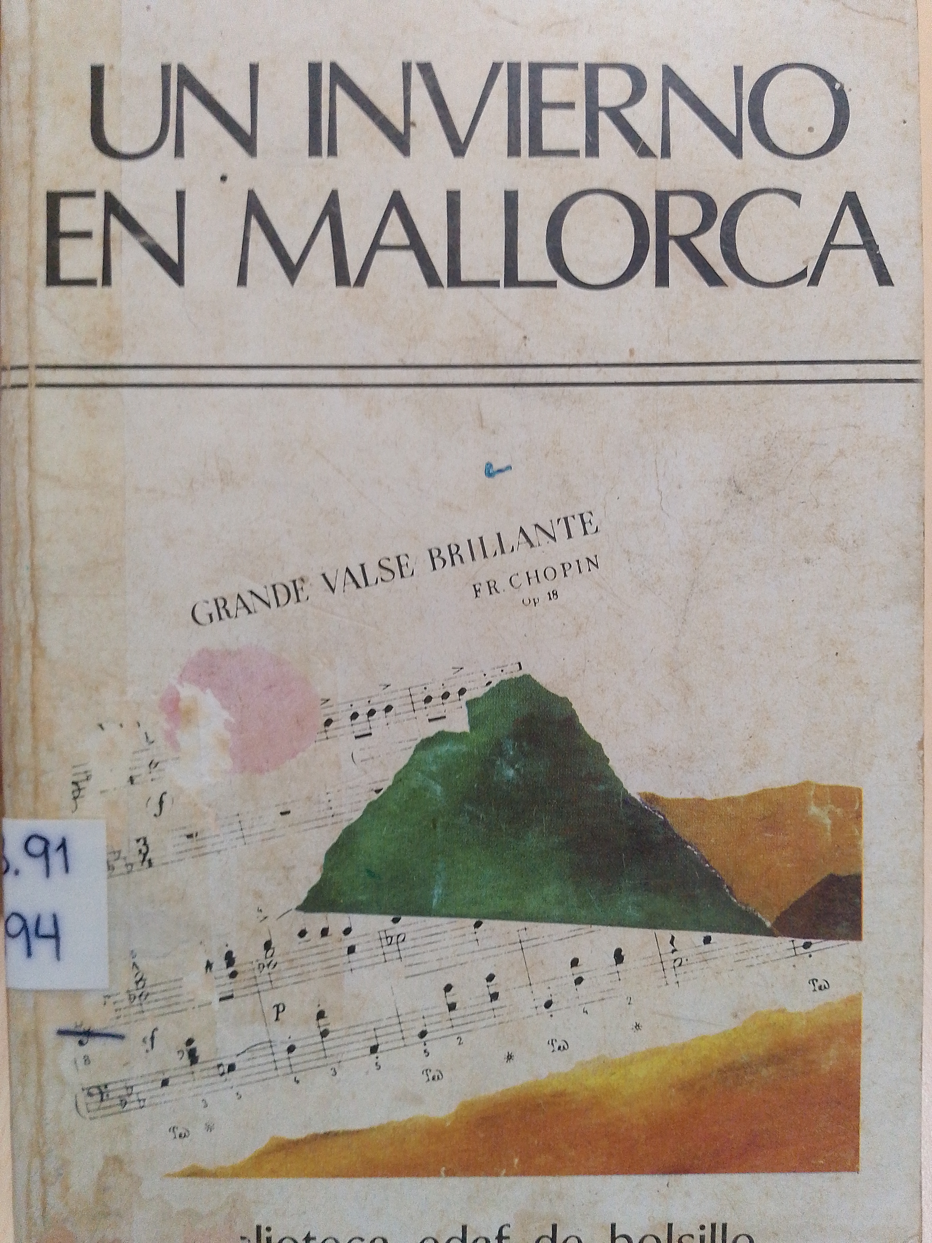 Portada de Un invierno en Mallorca