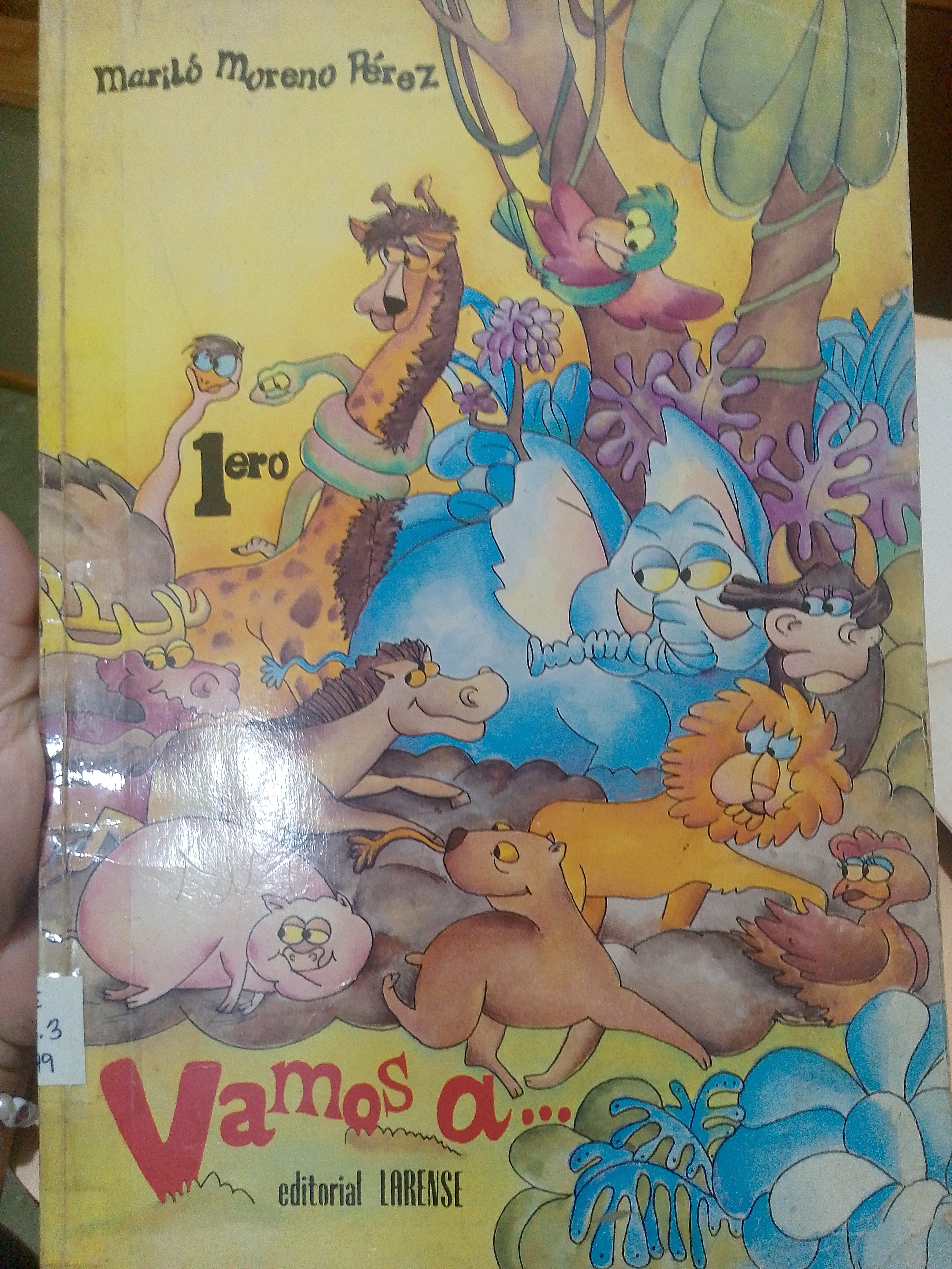 Portada de Vamos a ...1 nivel preescolar