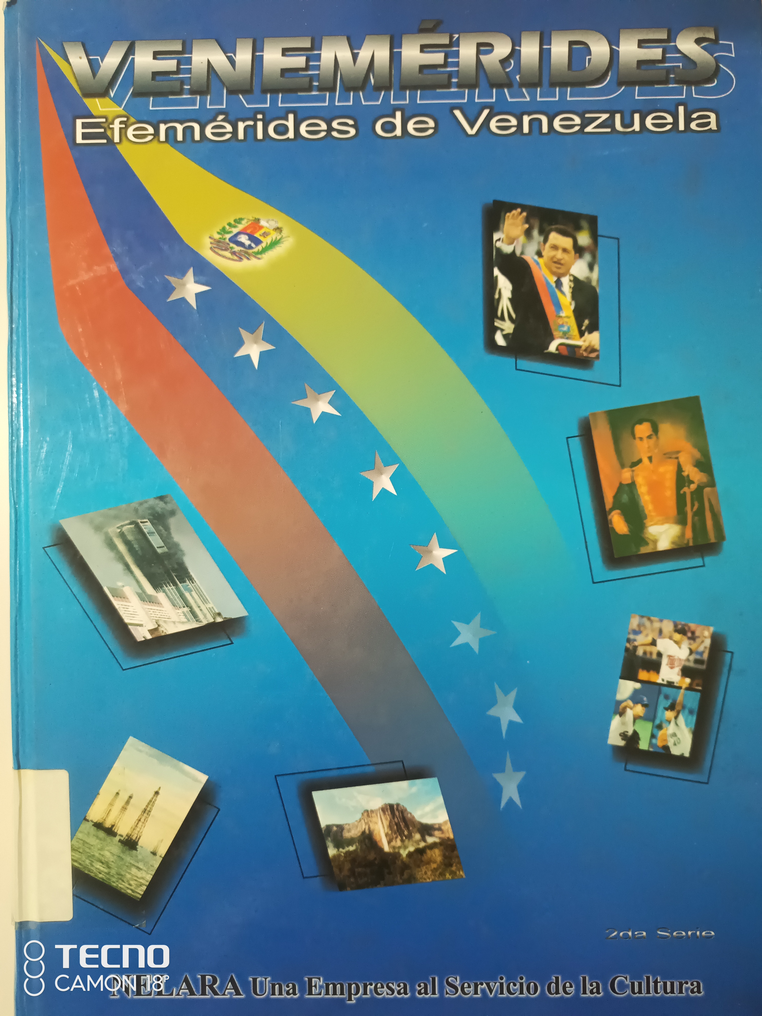 Portada de Venemérides Efemérides de Venezuela 